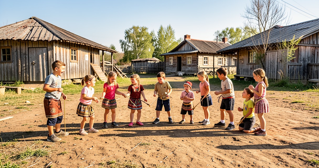 Народные игры и забавы эрзя