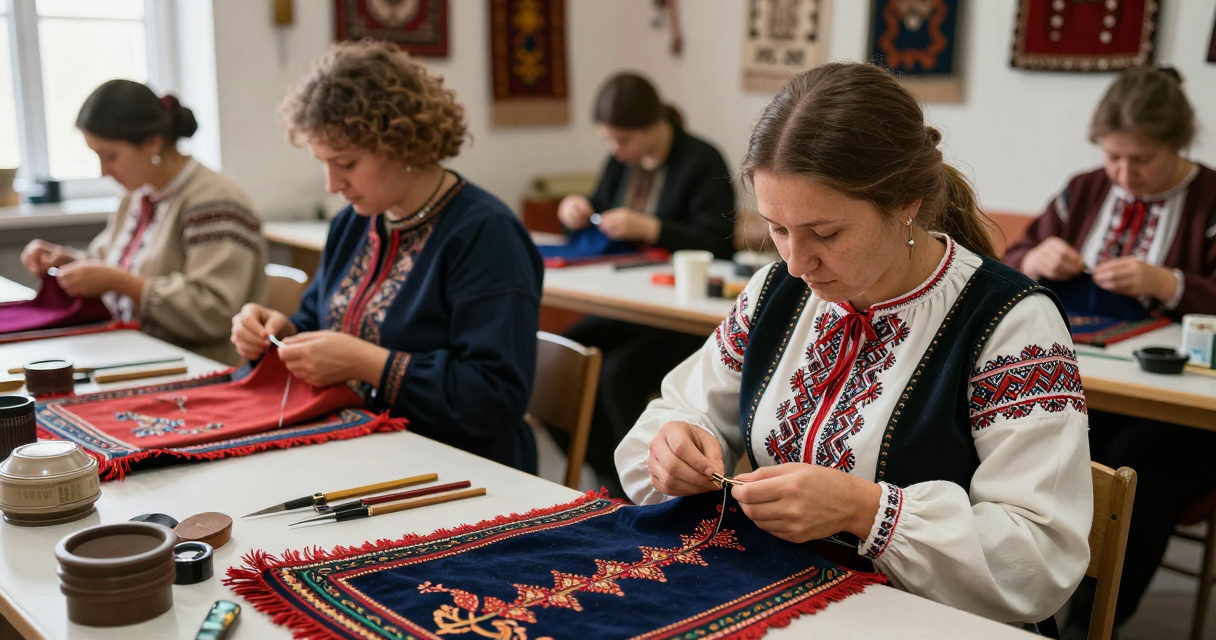 Народная одежда эрзя — Ремесленные мастерские и сохранение традиций Народная одежда эрзя — Ремесленные мастерские и сохранение традиций
